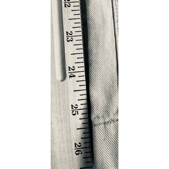 Gap Womens 12 Loose Khaki Pants Cotton Casual Wide Leg “Moonstone” Y2K Comfy - Picture 9 of 16